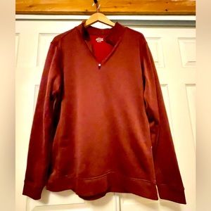 BCG Maroon Zipper Jacket Size XL